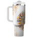 Vivid Retro Sunburst  Custom Tumblers