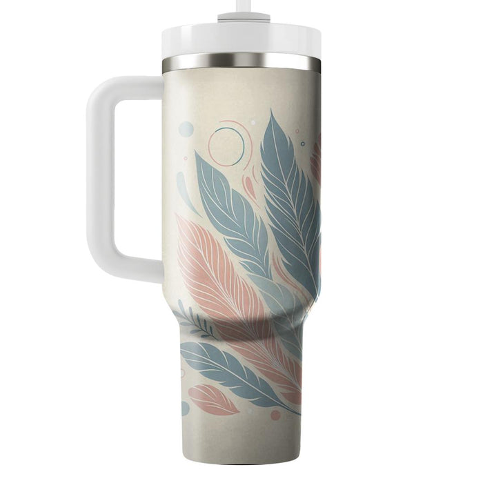 Whimsical Feather Dancer  Decorative Tumblers