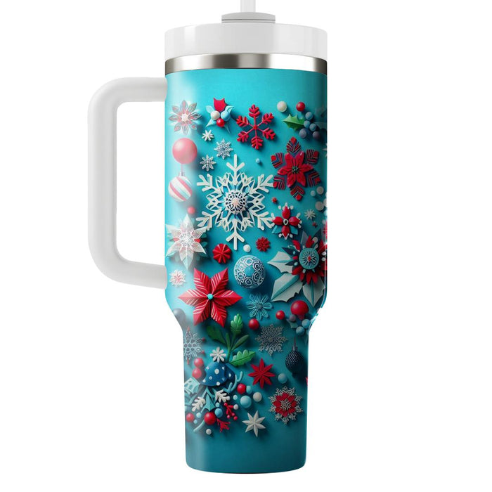 Winter Wonderland Holiday  Tumbler Cups