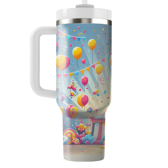 Bright Carnival Celebration  Personalized Tumblers