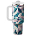 Abstract Geometric Flower Petal  Decorative Tumblers