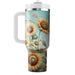 Whimsical Sunflower Garden  Insulated Tumblers