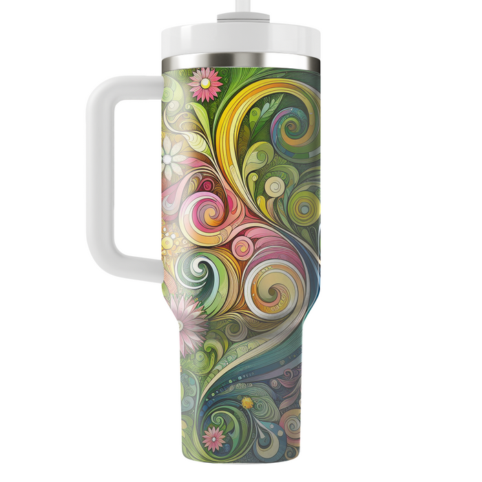 Whimsical Whirl - Spring Equinox Celebration  Decorative Tumblers