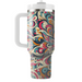 Artistic Retro Paisley  Custom Tumblers