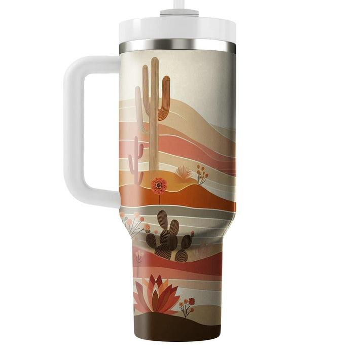 Desert Oasis  Unique Tumblers