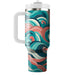 Electric Waves  Insulated Tumblers