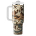 Vintage Travel Map  Tumbler Cups