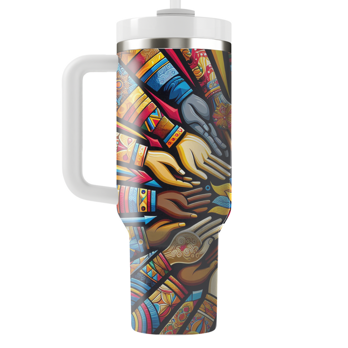 Unity In Diversity - International Day Of Tolerance  Custom Tumblers