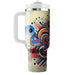 Retro Pattern Explosion  Custom Tumblers