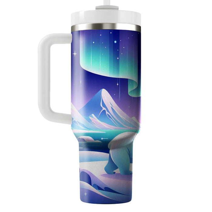 Winter Polar Bear Dreams  Insulated Tumblers