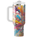 Vibrant Visions - A Holi Festival  Tumbler Cups