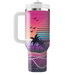 Synthpop Sunset  Custom Tumblers