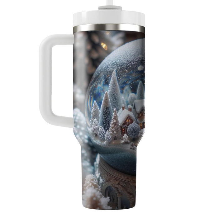 Winter Snow Globe  Custom Tumblers