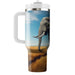 Gentle Giant Elephant Stroll  Custom Tumblers