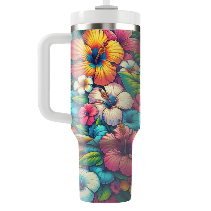 Tropical Paradise Blooms  Insulated Tumblers