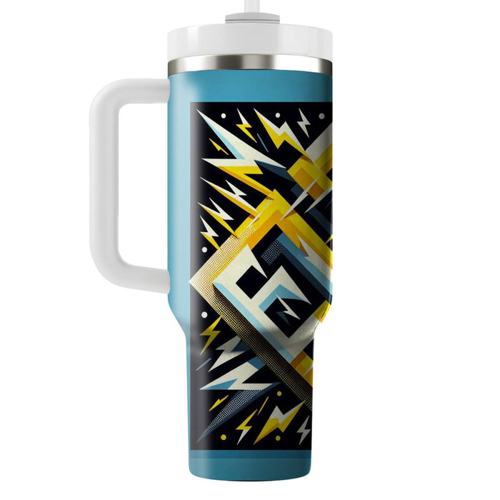 Zigzag Thunderbolt  Tumblers For Gifts