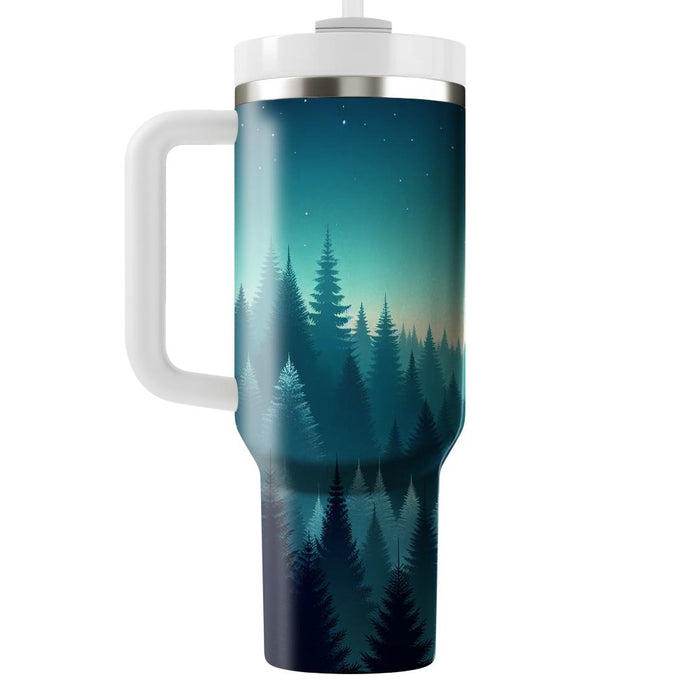 Winter Woodland Mystique Tumblers With Lids