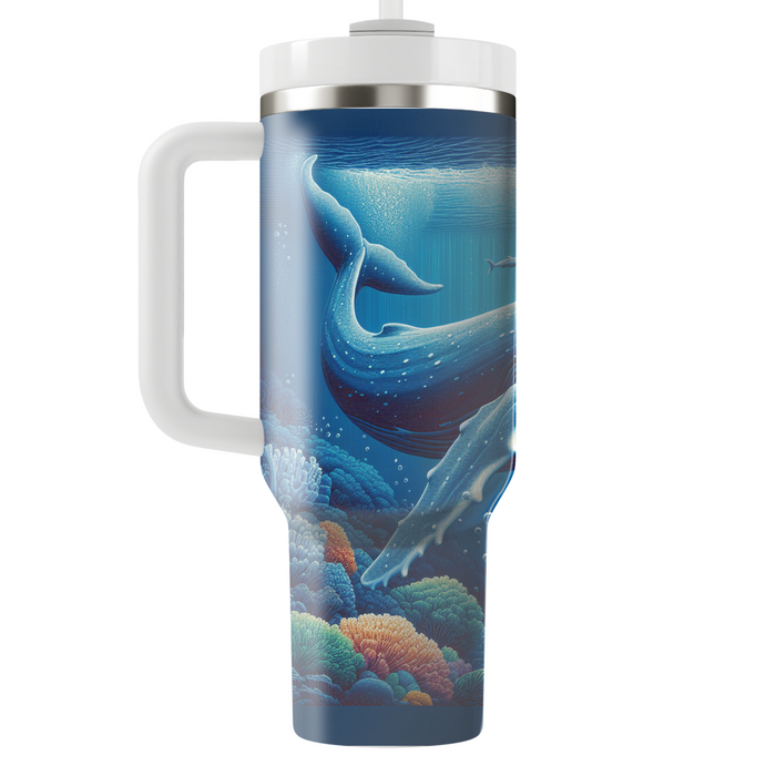 Gentle Giant Whale Song  Personalized Tumblers