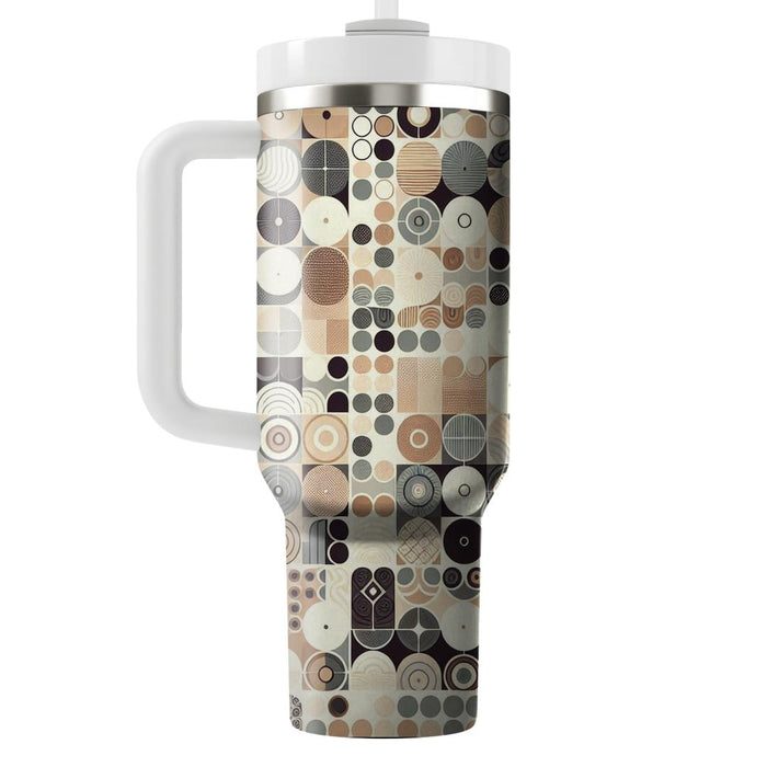 Zen Circle Mosaic  Insulated Tumblers