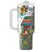 Colorful Birdhouse Haven  Tumblers For Gifts