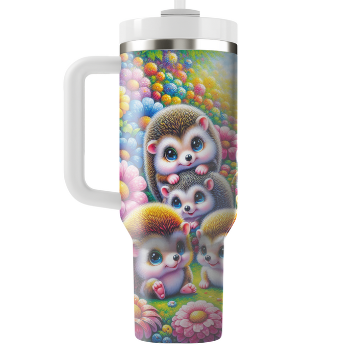 Adorable Hedgehog Friends  Decorative Tumblers