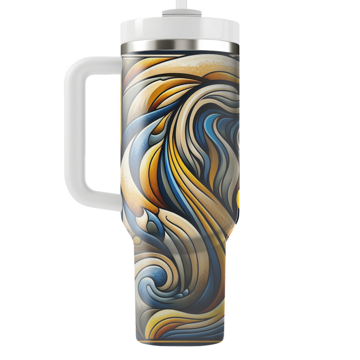 Abstract Majestic Elephant Custom Tumblers