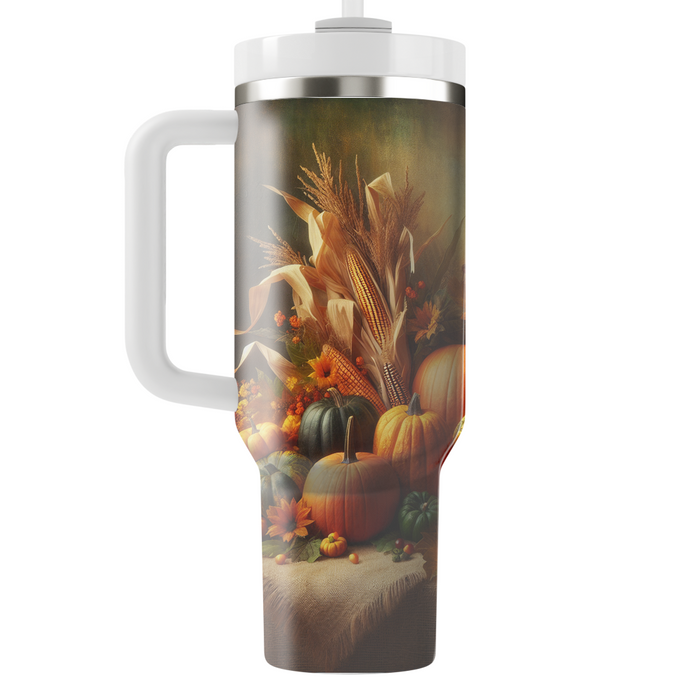 Autumn Harvest Patch  Custom Tumblers