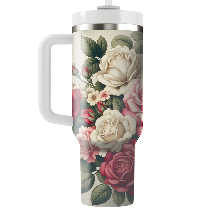 Timeless Rose Garden  Custom Tumblers