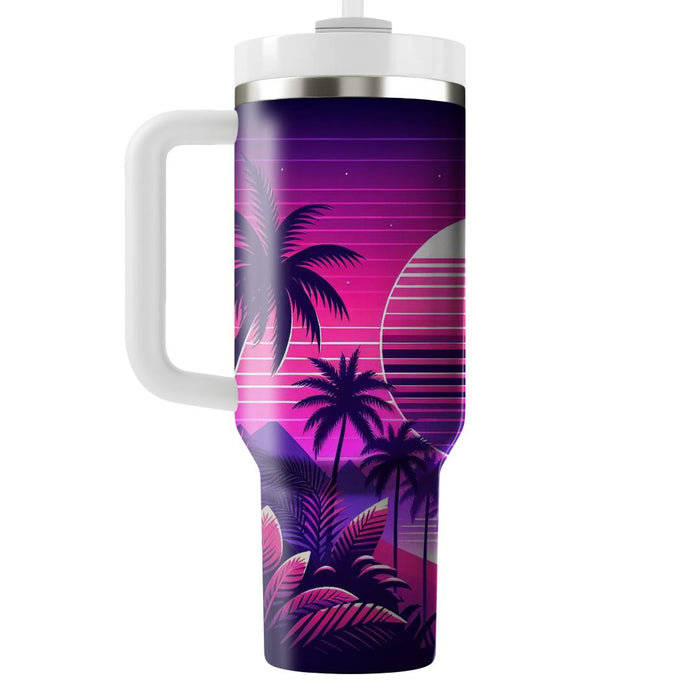 Synthwave Paradise  Tumblers For Gifts