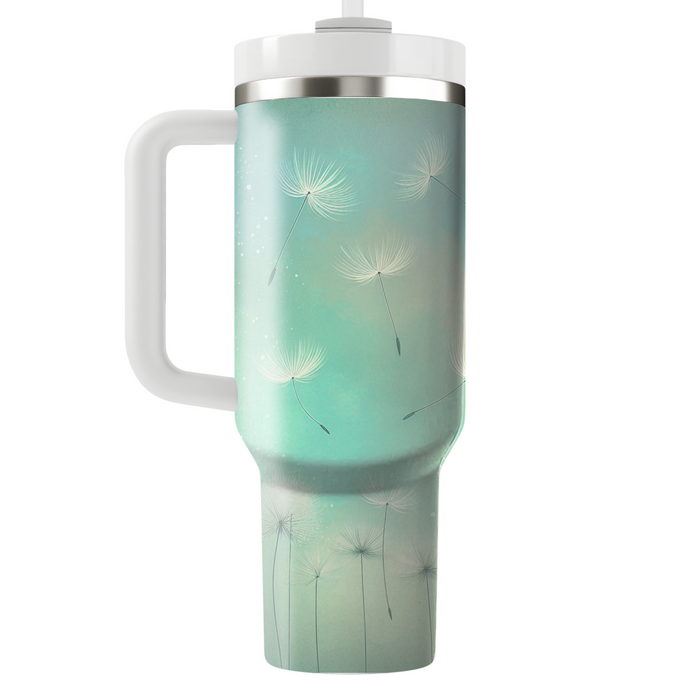 Whimsical Dandelion Flight  Insulated Tumblers