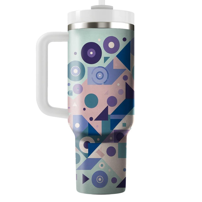 Geometric Dreamscape  Unique Tumblers