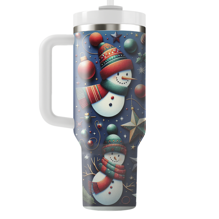 Winter Festive Celebration  Tumbler Cups