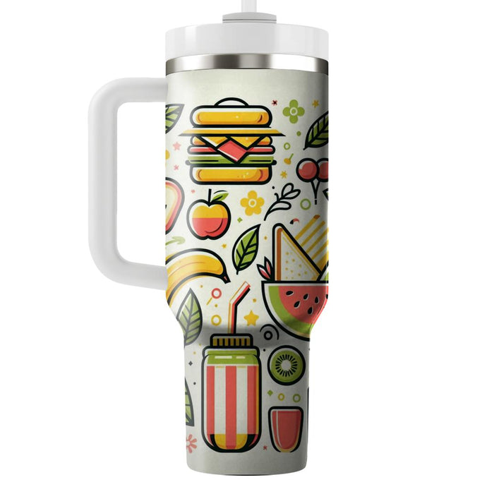 Sunny Day Picnic  Personalized Tumblers