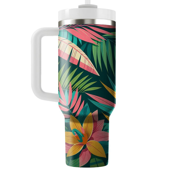 Tropical Paradise Palms  Insulated Tumblers