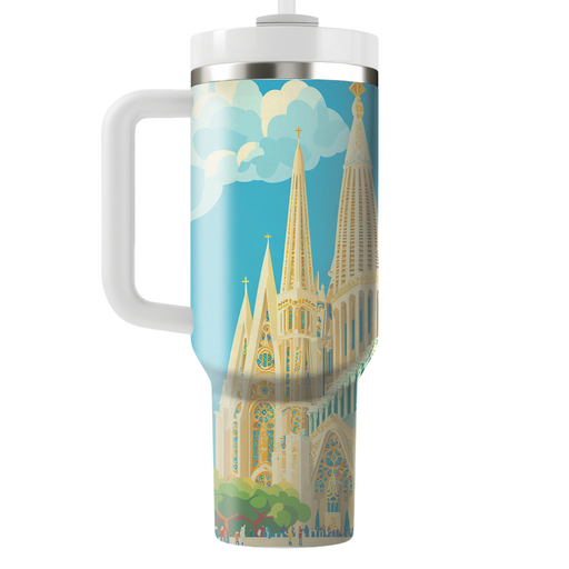 Sagrada Familia Tumblers With Lids