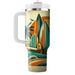 Vintage Surf Vibes  Tumbler Cups