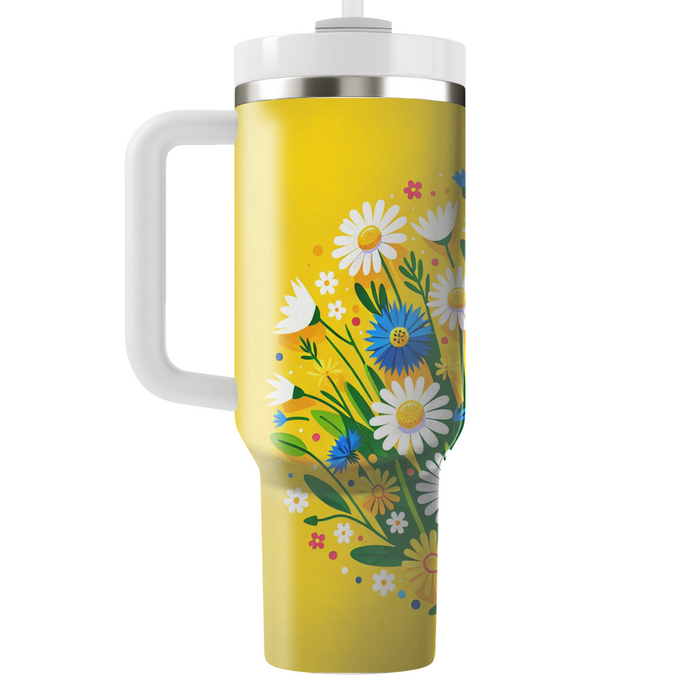 Whimsical Wildflower Bliss  Custom Tumblers