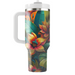 Bold Botanical Adventure  Travel Tumblers