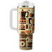 Vintage Coffeehouse Vibes  Tumblers For Gifts