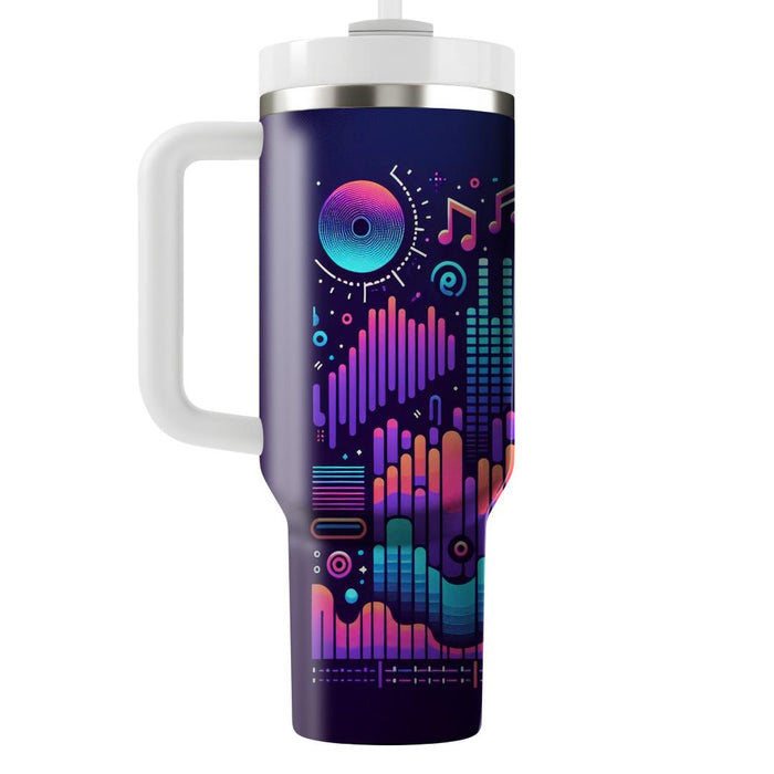 Synth Pop Symphony  Custom Tumblers