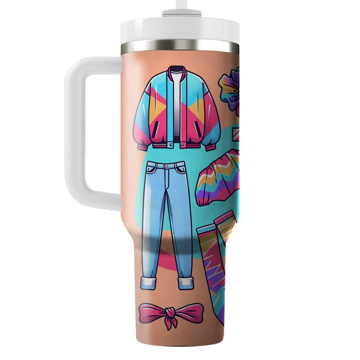 80s Fashion Icon  Tumblers With Lids