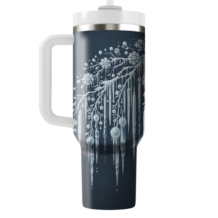 Winter Icicle Wonderland  Decorative Tumblers