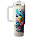 Abstract Brush Strokes  Tumbler Cups