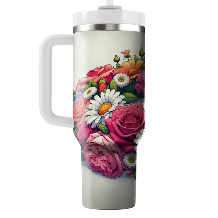 Floral Crown  Decorative Tumblers