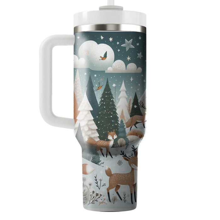 Winter Woodland Whimsy  Tumblers For Gifts