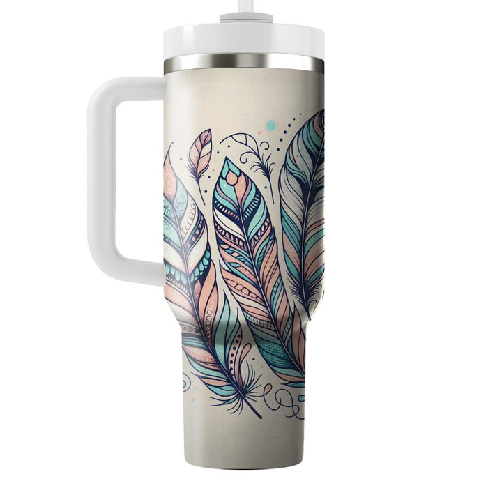 Bohemian Feathered Dream  Decorative Tumblers