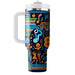 Retro Groove  Insulated Tumblers