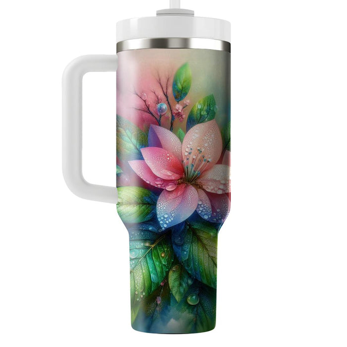 Spring Rain Renewal  Insulated Tumblers