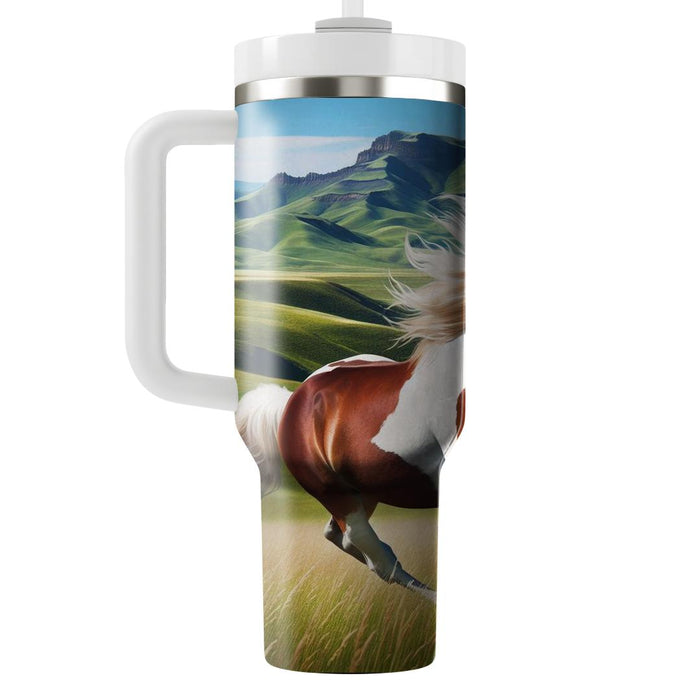 Wild Mustang Plains  Tumbler Cups