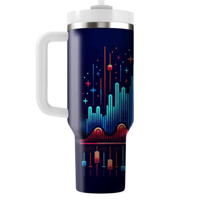 Waveform Wonders  Travel Tumblers